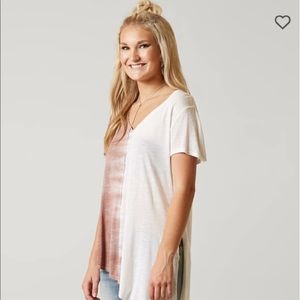 Gilded intent  tie dye top size extra large